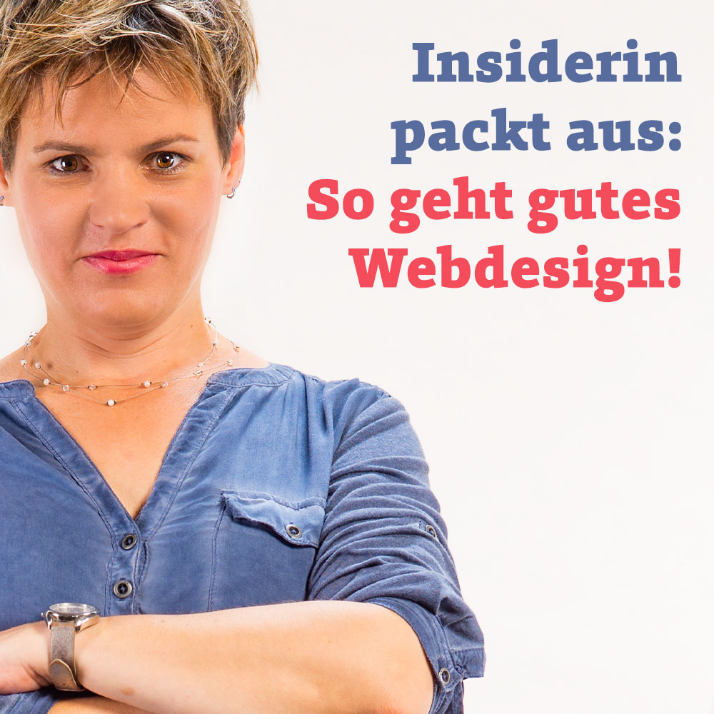 Gestaltungsfreundin Tanja gibt wertvolle Tipps für gutes Webdesign